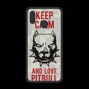 Coque  Huawei P20 Lite PREMIUM Keep calm pitbull 1 ZG