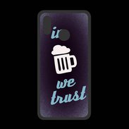 Coque  Huawei P20 Lite PREMIUM In Beer We trust bleu ZG