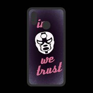 Coque  Huawei P20 Lite PREMIUM In Catch We trust Rouge ZG
