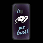 Coque  Huawei P20 Lite PREMIUM In DJ We trust Bleu ZG