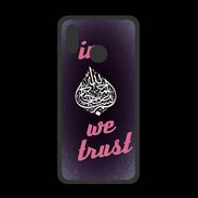 Coque  Huawei P20 Lite PREMIUM In Islam We trust Rouge ZG