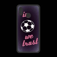 Coque  Huawei P20 Lite PREMIUM In Soccer We trust Rouge ZG