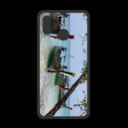 Coque  Huawei P20 Lite PREMIUM DP Barge en bord de plage 2