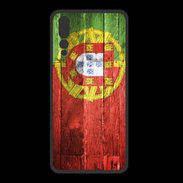 Coque  Huawei P20 Pro PREMIUM Drapeau Portugal imitation bois