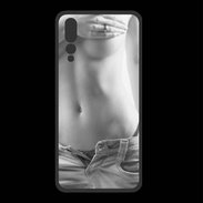 Coque  Huawei P20 Pro PREMIUM Charme en noir et blanc 5