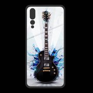 Coque  Huawei P20 Pro PREMIUM Illustration de guitare électrique