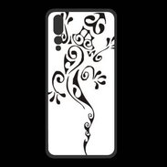 Coque  Huawei P20 Pro PREMIUM Pompiers en noir et blanc