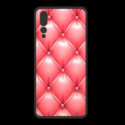 Coque  Huawei P20 Pro PREMIUM Capitonnage Rose