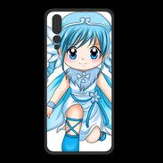 Coque  Huawei P20 Pro PREMIUM Chibi style illustration of a Super Heroine