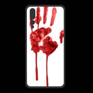 Coque  Huawei P20 Pro PREMIUM Trace de sang