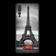 Coque  Huawei P20 Pro PREMIUM Vintage Tour Eiffel et 2 cv