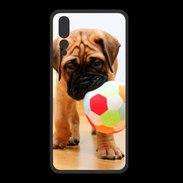 Coque  Huawei P20 Pro PREMIUM Bull mastiff chiot