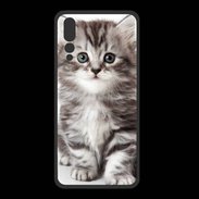 Coque  Huawei P20 Pro PREMIUM Chaton gris 