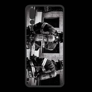 Coque  Huawei P20 Pro PREMIUM Pompiers en noir et blanc