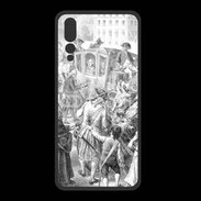 Coque  Huawei P20 Pro PREMIUM Louis XVI et la révolution française