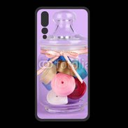 Coque  Huawei P20 Pro PREMIUM Bonbonne de ruban couture 