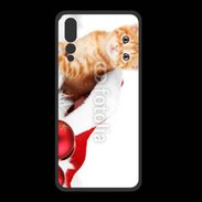 Coque  Huawei P20 Pro PREMIUM Chaton Noël