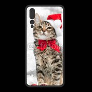 Coque  Huawei P20 Pro PREMIUM Chat Noël 2