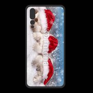 Coque  Huawei P20 Pro PREMIUM 3 chatons Noël