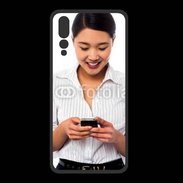 Coque  Huawei P20 Pro PREMIUM Femme asie glamour