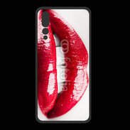 Coque  Huawei P20 Pro PREMIUM Bouche sexy gloss rouge