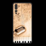 Coque  Huawei P20 Pro PREMIUM Dirty music background