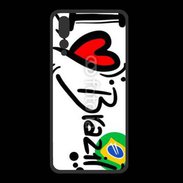 Coque  Huawei P20 Pro PREMIUM I love Brésil 2
