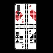 Coque  Huawei P20 Pro PREMIUM Pixel card