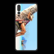 Coque  Huawei P20 Pro PREMIUM Sieste contre un palmier sur la plage