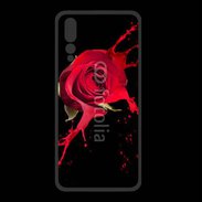 Coque  Huawei P20 Pro PREMIUM Rose splash