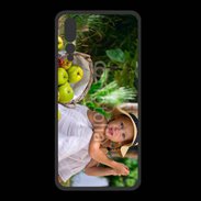 Coque  Huawei P20 Pro PREMIUM Petite fille avec panier de pommes