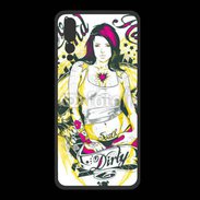 Coque  Huawei P20 Pro PREMIUM Tatouage Girl