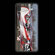 Coque  Huawei P20 Pro PREMIUM Biplan rouge et blanc 10