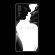 Coque  Huawei P20 Pro PREMIUM Couple d'amoureux en noir et blanc