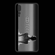 Coque  Huawei P20 Pro PREMIUM femme glamour noir et blanc