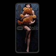 Coque  Huawei P20 Pro PREMIUM Femme glamour câlin nounours