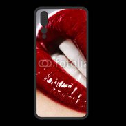 Coque  Huawei P20 Pro PREMIUM Bouche fatale rouge