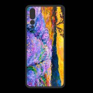 Coque  Huawei P20 Pro PREMIUM Champs de lavande