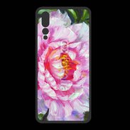 Coque  Huawei P20 Pro PREMIUM Fleur en peinture