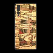 Coque  Huawei P20 Pro PREMIUM Peinture Papyrus Egypte