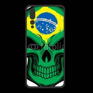 Coque  Huawei P20 Pro PREMIUM Brésil Tête de Mort