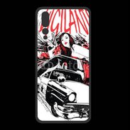 Coque  Huawei P20 Pro PREMIUM Vigilante au féminin