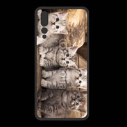 Coque  Huawei P20 Pro PREMIUM Chaton gris 2