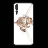 Coque  Huawei P20 Pro PREMIUM Chaton sur une corde