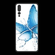 Coque  Huawei P20 Pro PREMIUM Papillon en eau