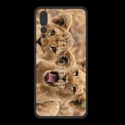 Coque  Huawei P20 Pro PREMIUM Lionceaux