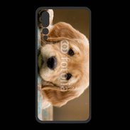 Coque  Huawei P20 Pro PREMIUM Chiot labrador golden 2
