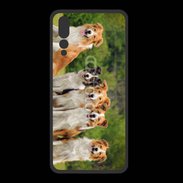Coque  Huawei P20 Pro PREMIUM Groupe de 5 chiens Border Collie