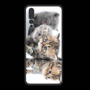 Coque  Huawei P20 Pro PREMIUM Groupe de chatons 7