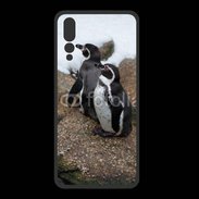 Coque  Huawei P20 Pro PREMIUM 2 pingouins